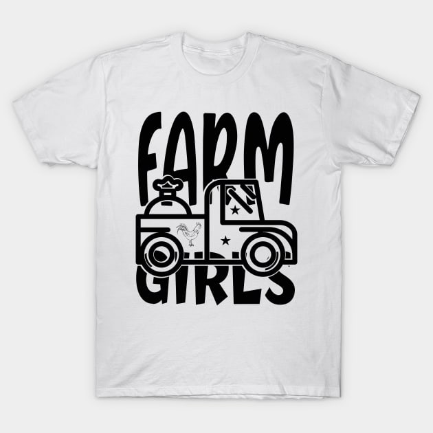 Farm girls T-Shirt by Sohidul Islam